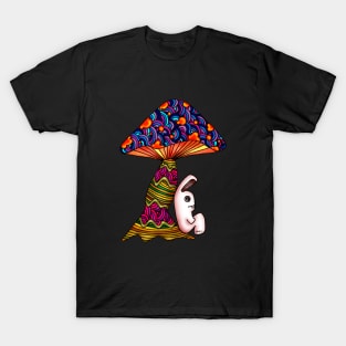 Rabbit by a Mushroom T-Shirt